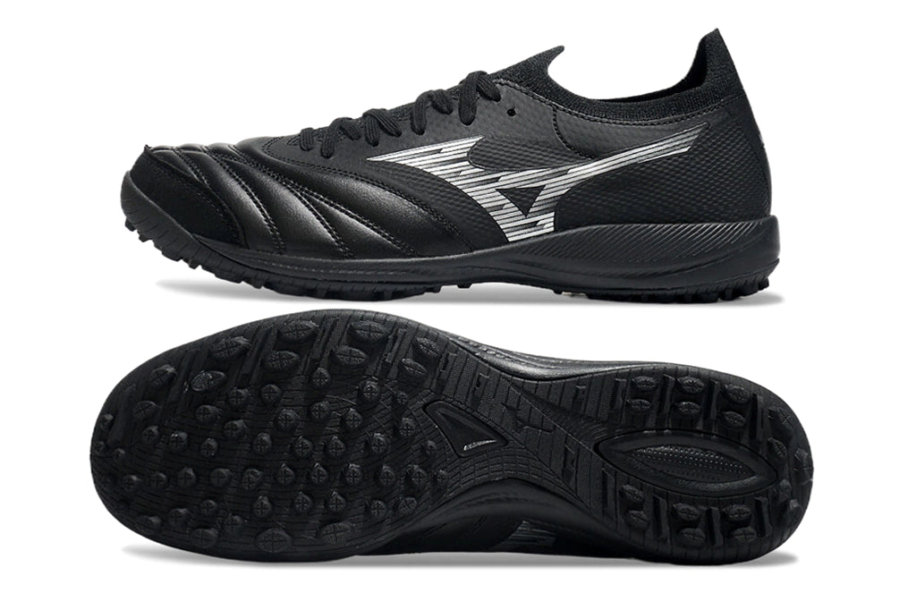 Chuteira Miuzno Morelia Neo Sala β Society - Preto/Branco