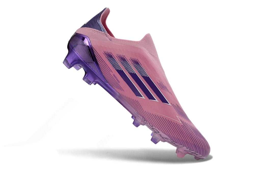 Chuteira Adidas F50+ Elite Campo - Rosa