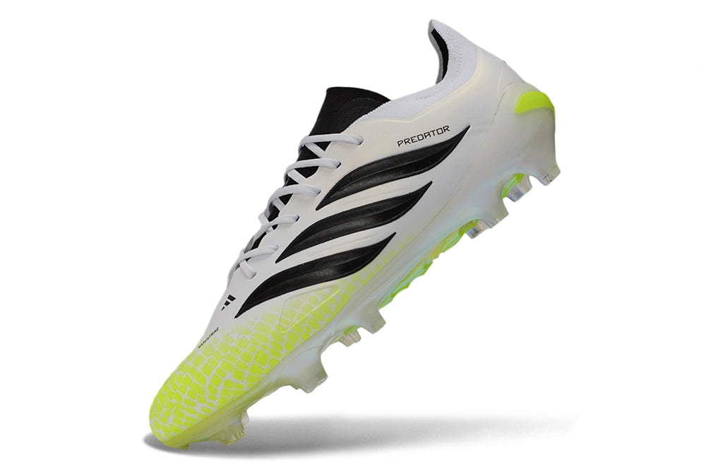 Chuteira Adidas Predator Elite 26 Campo FG - Branco/Verde