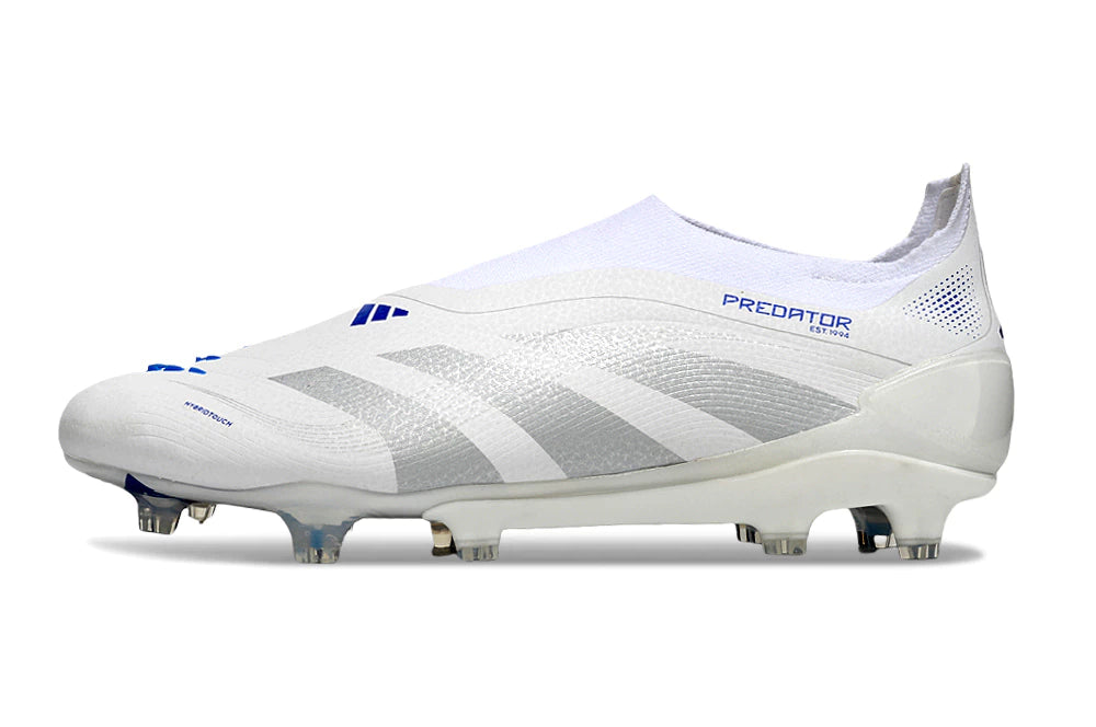 Chuteira Adidas Predator Elite 25 Laceless Campo "Polar Victory Pack"