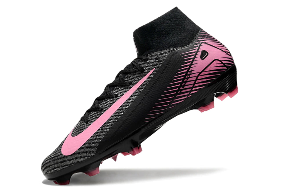 Chuteira Nike Mercurial Superfly 10 Elite Campo - Preto/Rosa