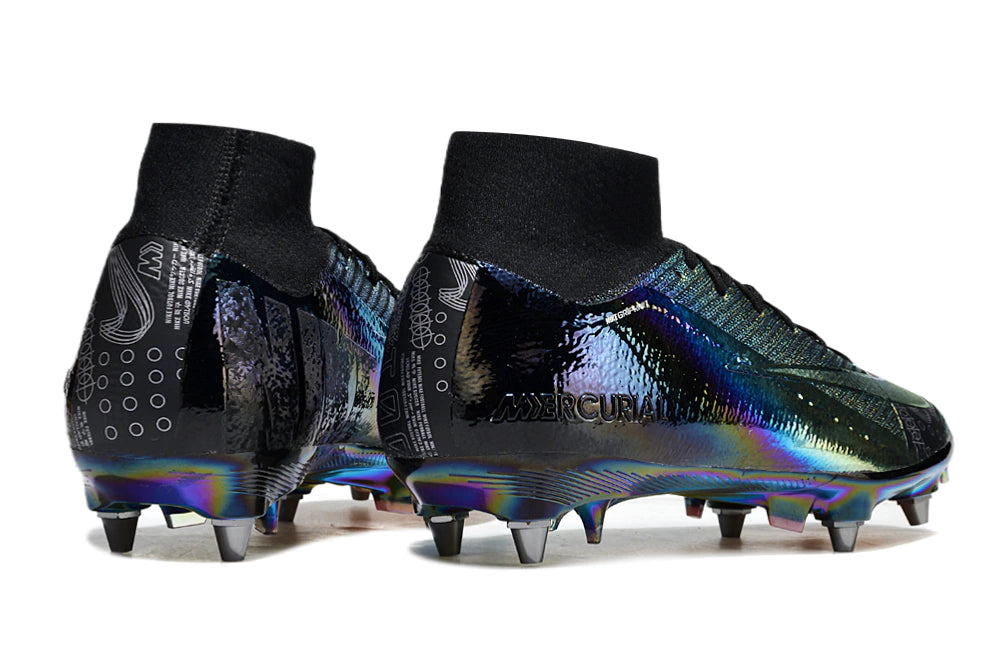 Chuteira Nike Air Zoom Mercurial Superfly 10 Elite SG - Preto