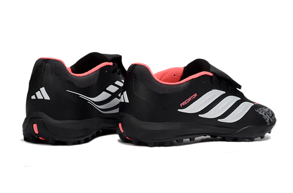 Chuteira Adidas Predator Tongue 26 Society - Preto/Vermelho