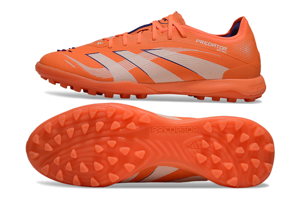 Chuteira Adidas Predator 25 Elite Society - Laranja