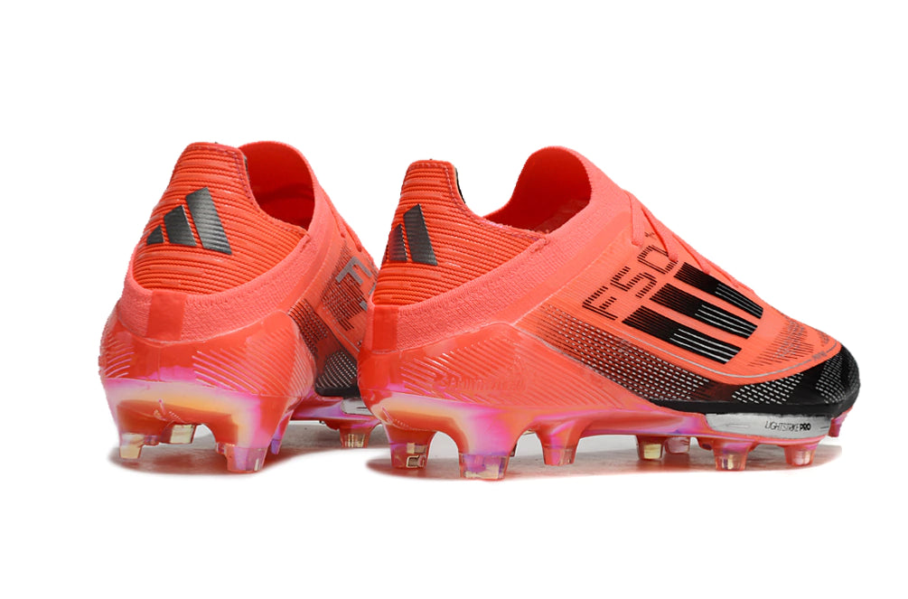 Chuteira Adidas F50.1 Elite Campo - Preto/Laranja