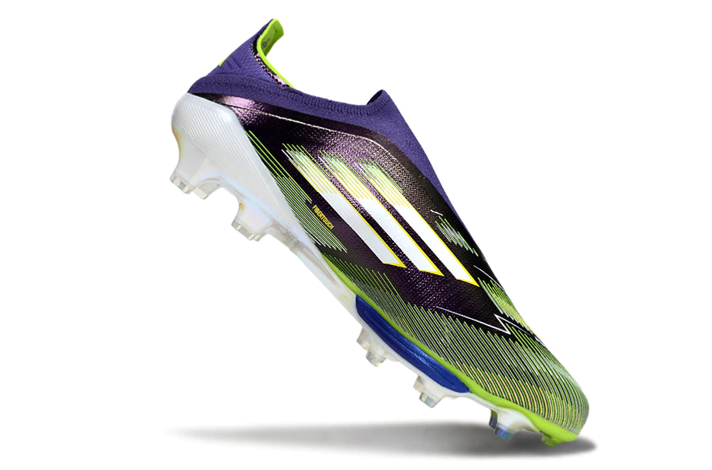 Chuteira Adidas F50+ Elite Campo - Roxo/Verde