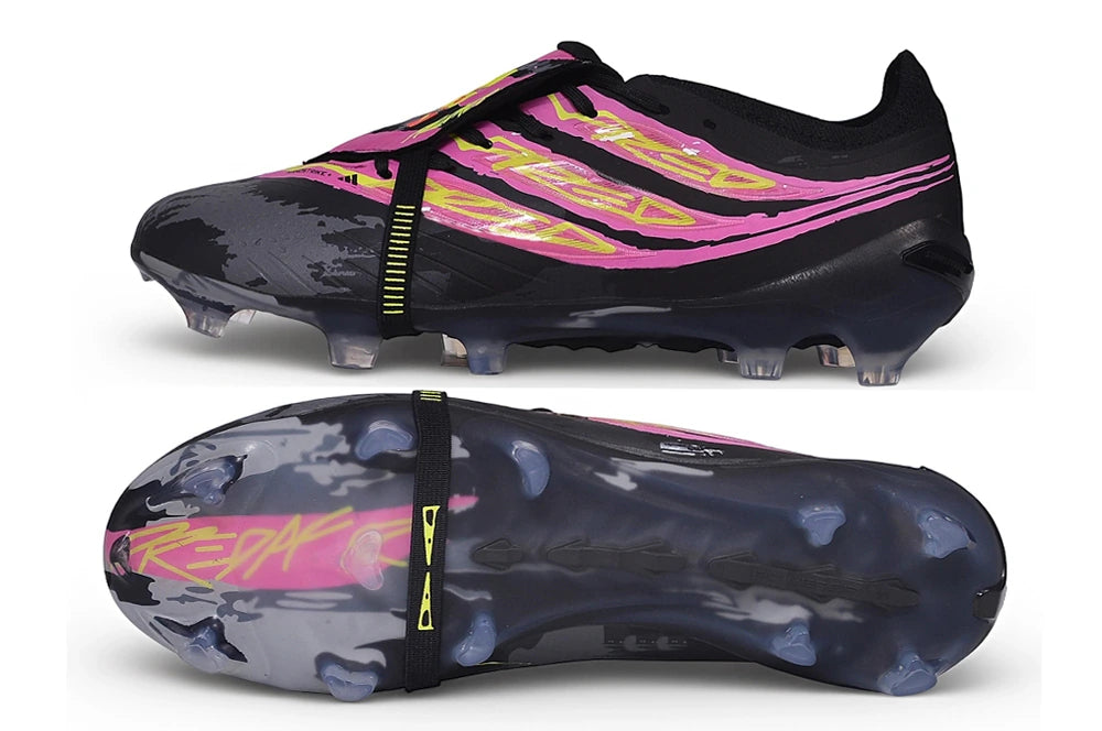 Chuteira Adidas Predator Tongue Elite 27 FG - Preto