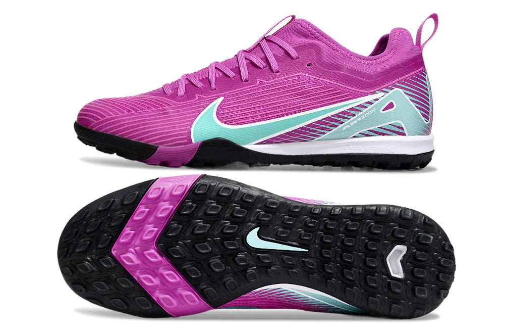 Chuteira Nike Mercurial Vapor 16 Pro Society - Rosa/Azul