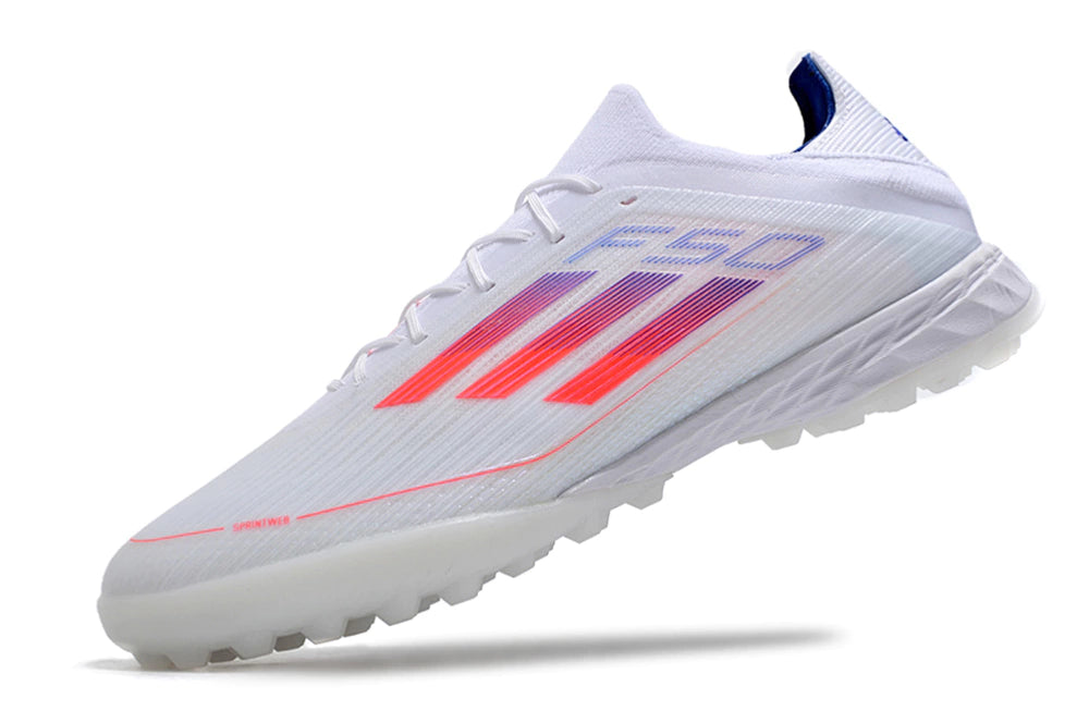 Chuteira Adidas X F50 Pro Society - Branco/Rosa