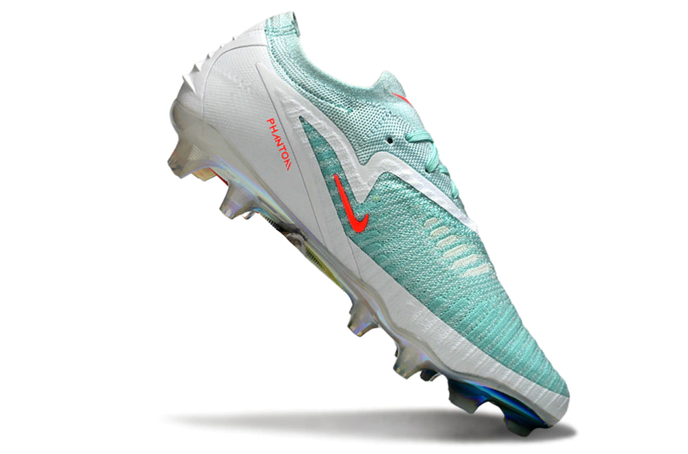 Chuteira Campo NIKE Phantom 6 Elite FG - Azul/Branco