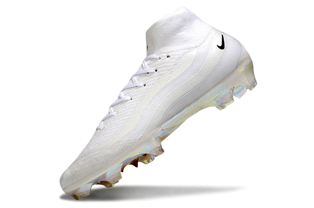 Chuteira Nike Air Zoom Mercurial Superfly 10 Elite Campo - Branco
