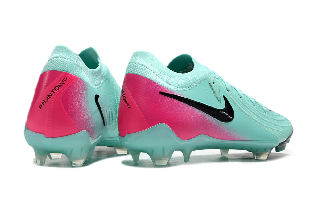 Chuteira Nike Campo Phantom GX2 Elite Campo FG - Azul/Rosa