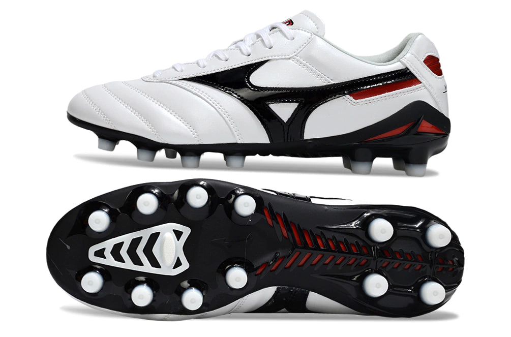Chuteira Mizuno Morelia Neo Campo - Branco/Preto