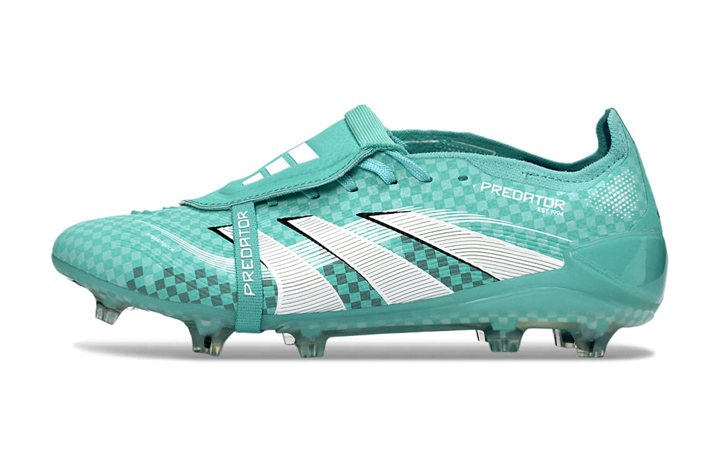 Chuteira Adidas Predator Elite Tongue 25 Campo FG - Azul