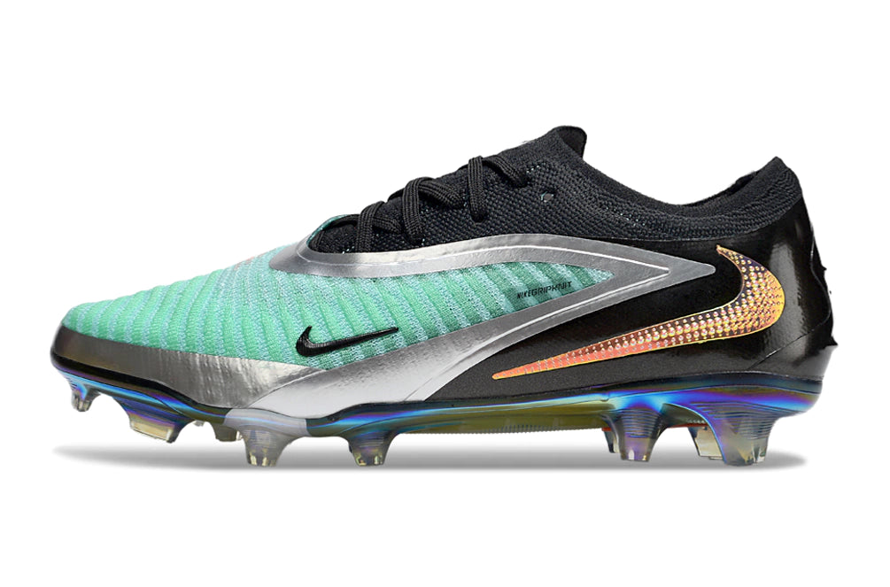 Chuteira Campo NIKE Phantom 6 Elite FG - Azul/Preto