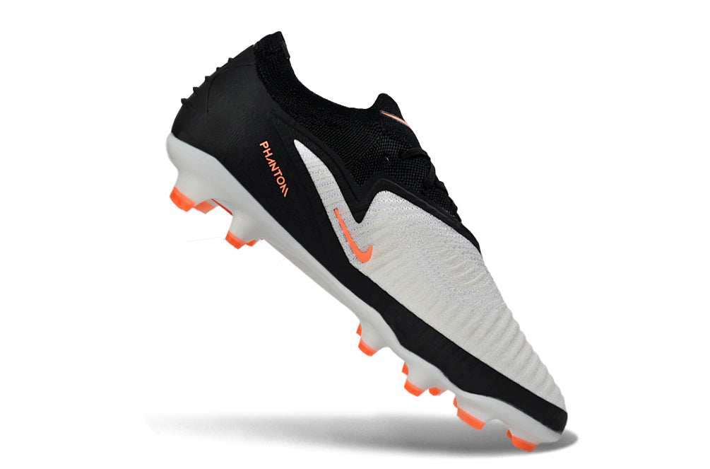 Chuteira Campo NIKE Phantom 6 Elite FG -Branco/Preto