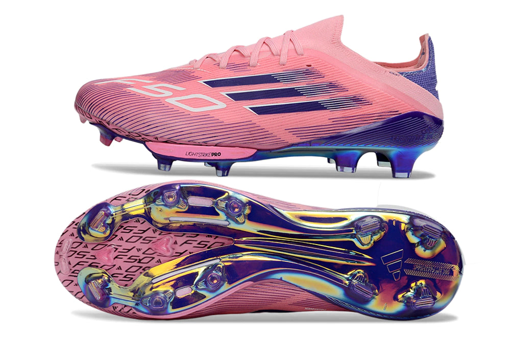 Chuteira Adidas F50.1 Elite Campo - Rosa