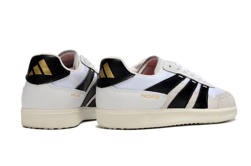 Chuteira Adidas Predator 24 League Futsal - Branco/Preto
