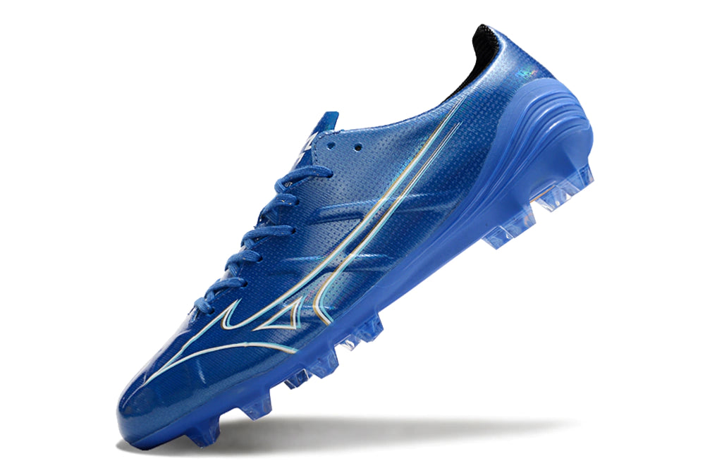 Chuteira Mizuno Alpha Japan FG - Azul