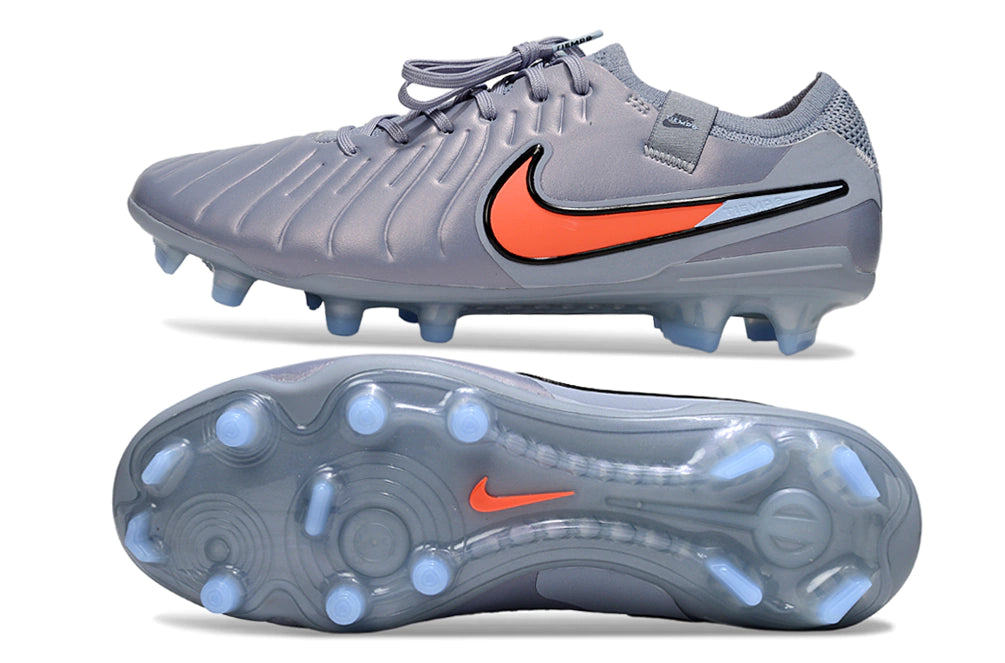 Chuteira Nike Tiempo Legend 10 Elite FG - Cinza