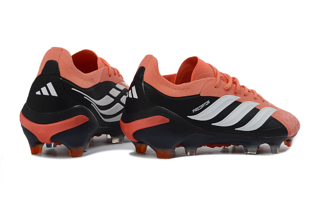 Chuteira Adidas Predator Elite 26 Campo FG - Laranja/Preto