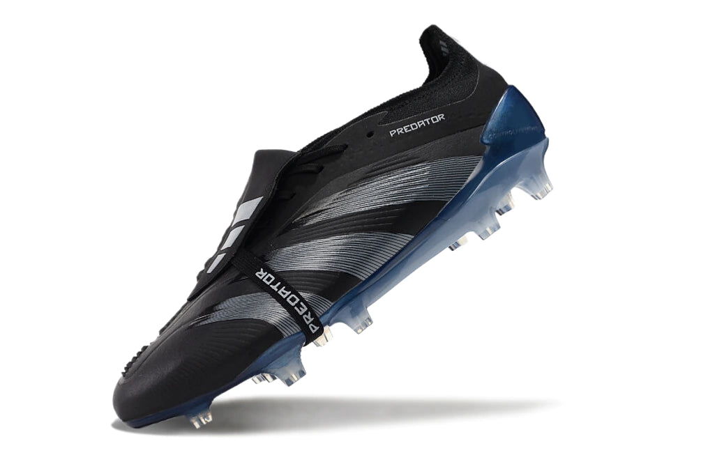 Chuteira Adidas Predstrike Elite Campo - Preto/Azul