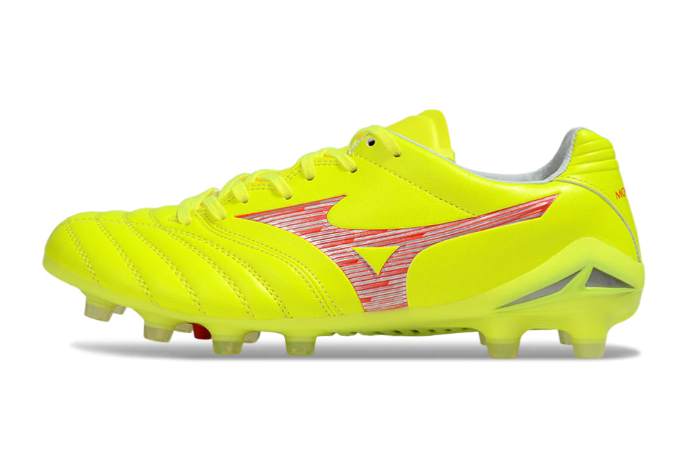 Chuteira Mizuno Morelia Neo 4 Campo - Amarelo