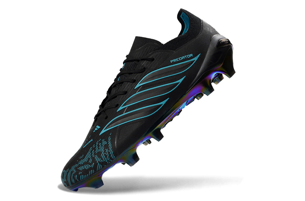 Chuteira Adidas Predator Elite 26 Campo FG - Preto/Azul
