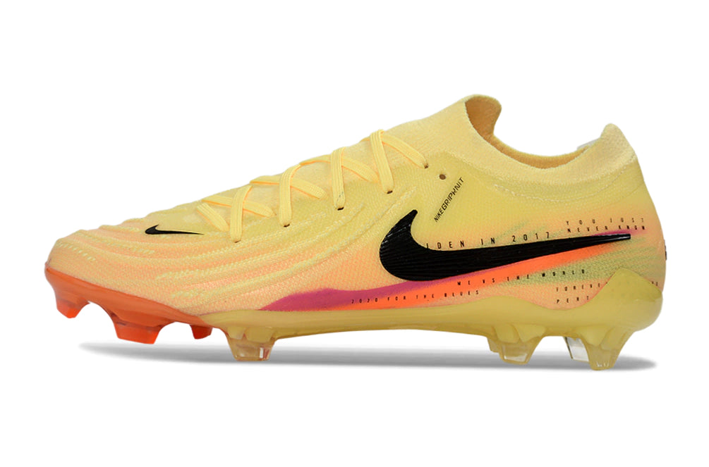 Chuteira Nike Campo Phantom GX2 Elite Campo FG - Amarelo