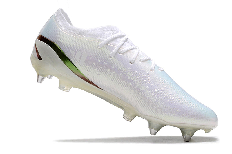 Chuteira Adidas X Speedportal.1 SG - Branco/Preto