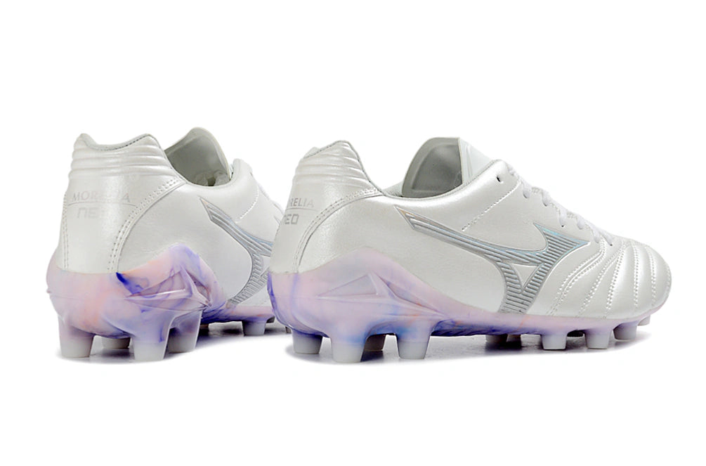 Chuteira Mizuno Morelia Neo 4 Campo - Branco
