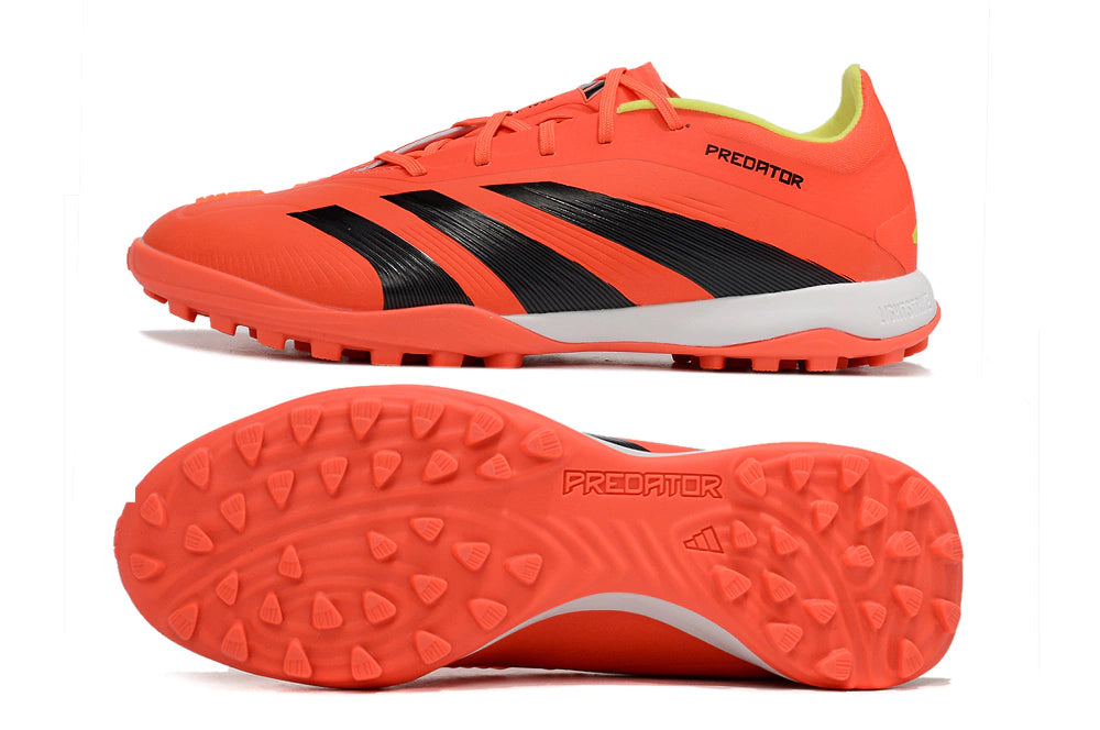 Chuteira Adidas Predator PredStrike Elite Society - Laranja/Preto