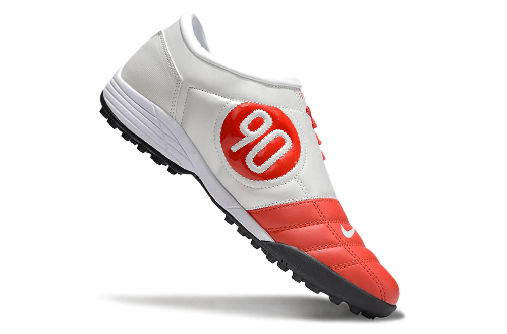 Chuteira Nike Total 90 Society - Vermelho/Branca