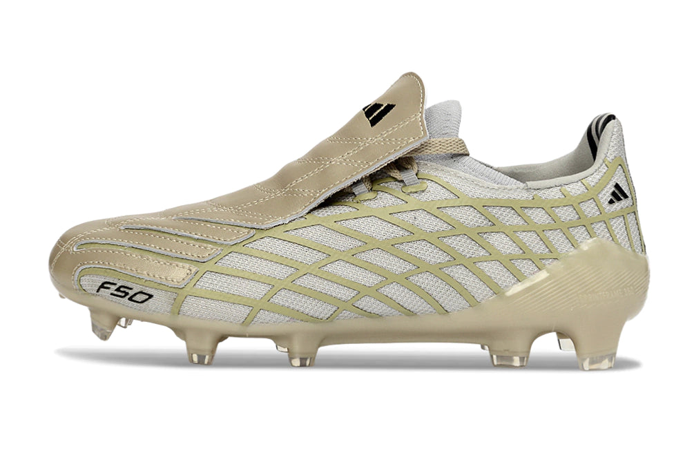Chuteira Adidas F50 Spider FG - Dourado