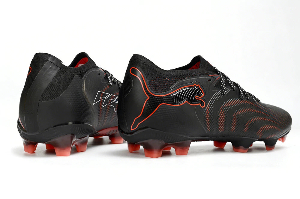 Chuteira Puma Future 8 Ultimate Low Campo FG - Preto