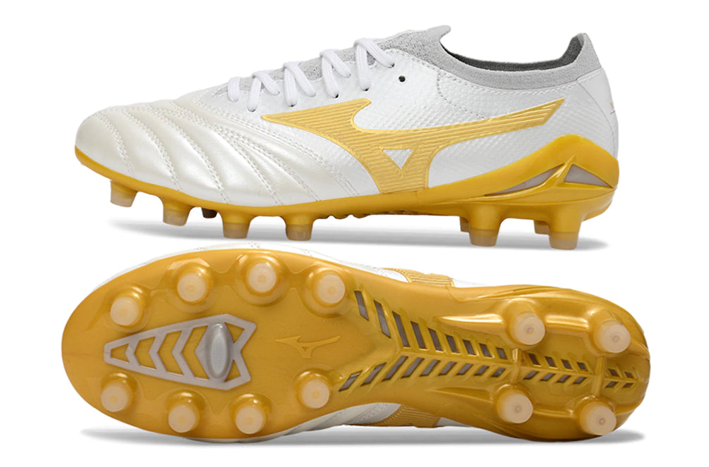 Chuteira Mizuno Morelia Neo 4 Campo - Branco