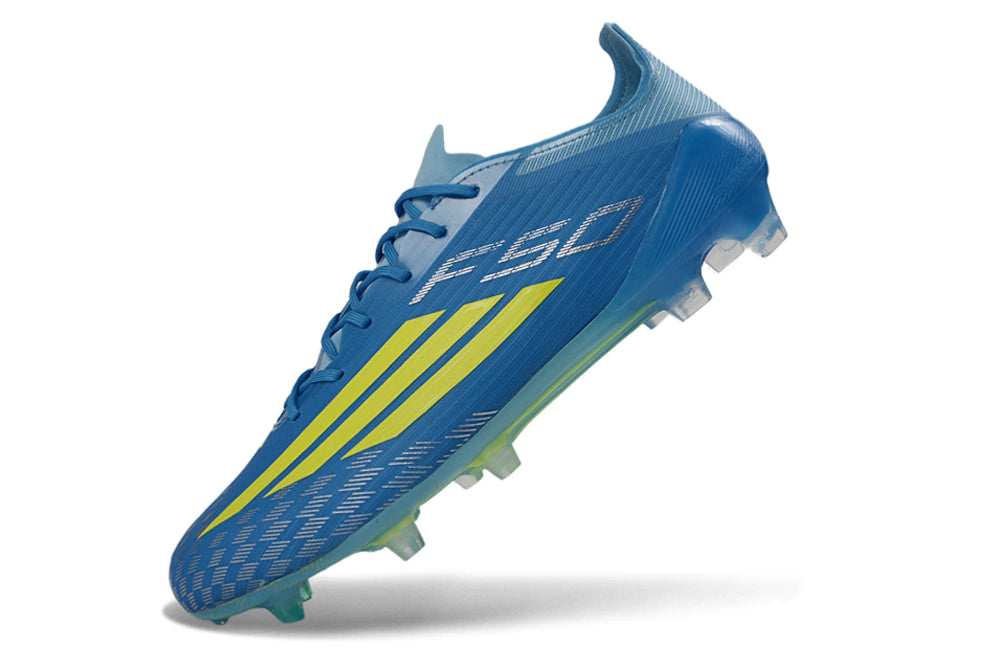 Chuteira Adidas F50 X Campo - Rosa - Azul