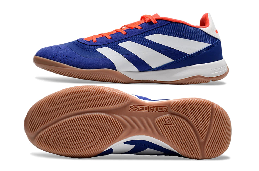 Chuteira Adidas Predator Elite Futsal - Azul/Branco/Bege