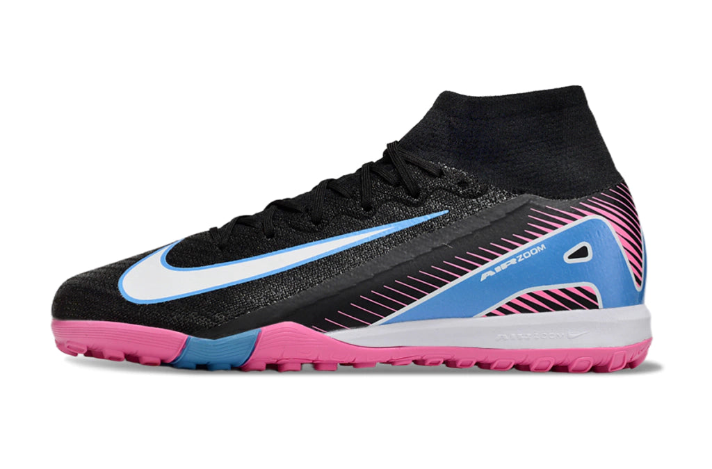 Chuteira Nike Mercurial Superfly 10 Elite Society - Preto/Rosa