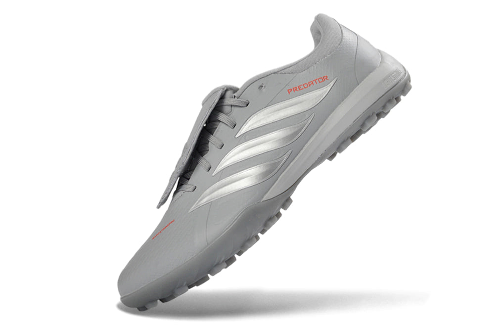 Chuteira Adidas Predator Tongue 26 Society - Cinza