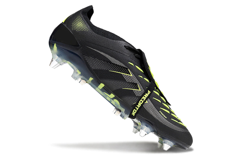 Chuteira Adidas Predator 25 Elite Tongue SG - Preto