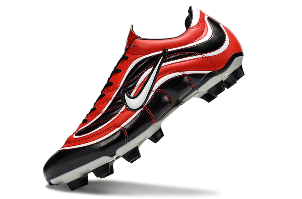 Chuteira Nike Mercurial Vapor 1998 FG - Preto/Vermelho