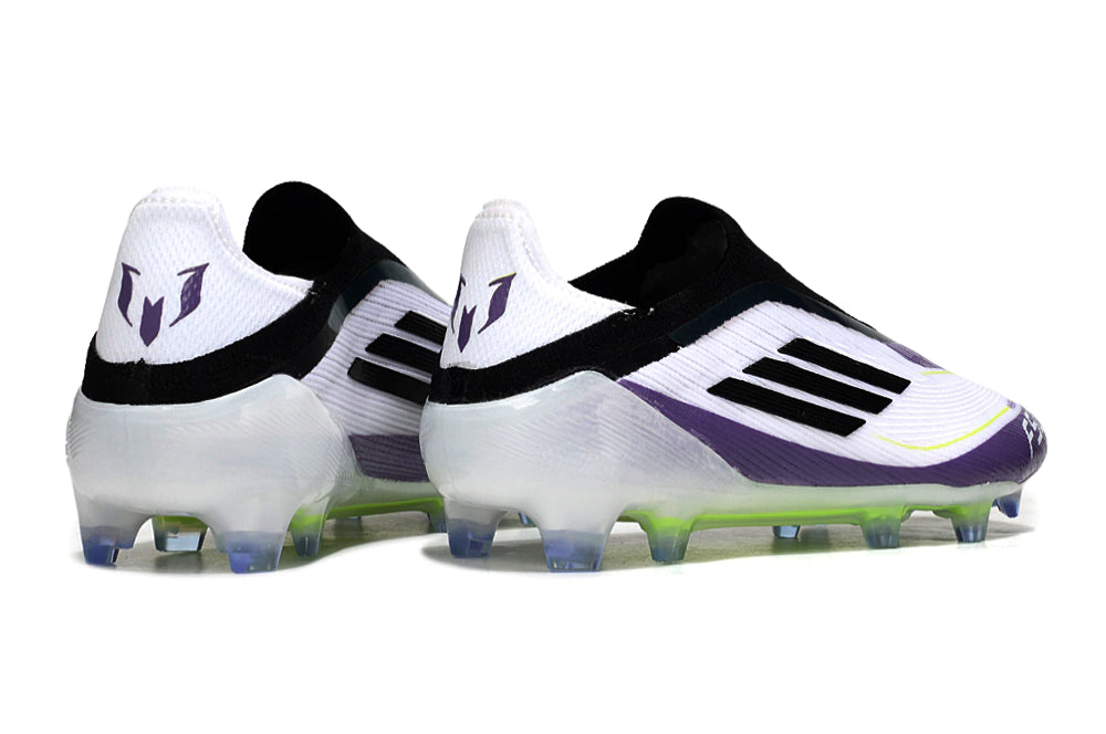Chuteira Adidas F50 X Laceless Campo - Roxo/Branco