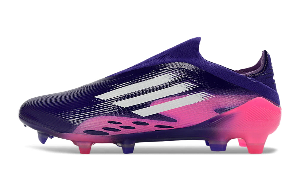 Chuteira Adidas F50 X Laceless Campo - Roxo