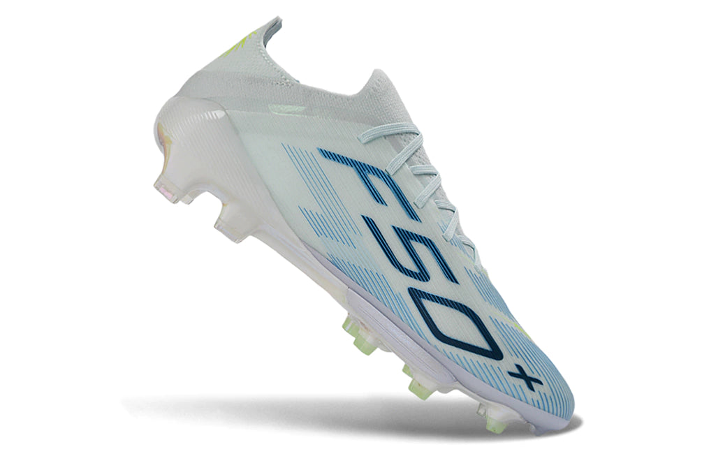 Chuteira Adidas F50.1 Elite Campo - Azul/Branco