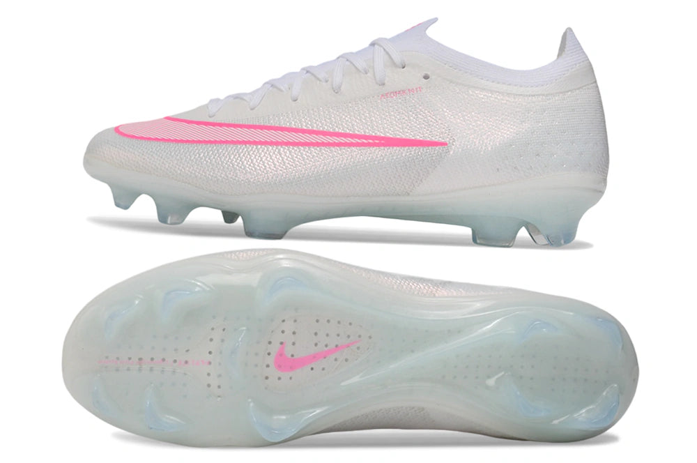 Chuteira Nike Mercurial Vapor 17 Elite FG - Branco/Rosa