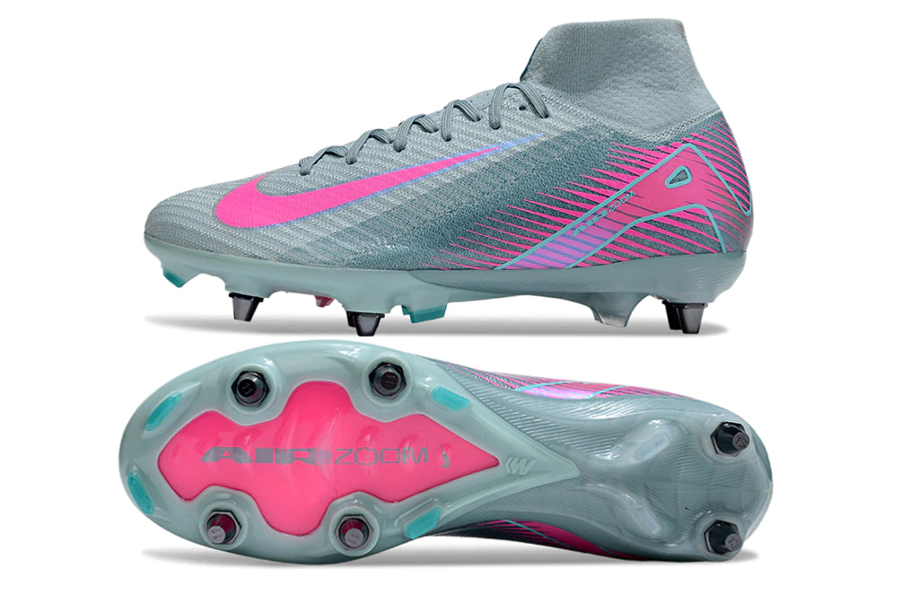 Chuteira Nike Air Zoom Mercurial Superfly 10 Elite SG "Prism Pack"