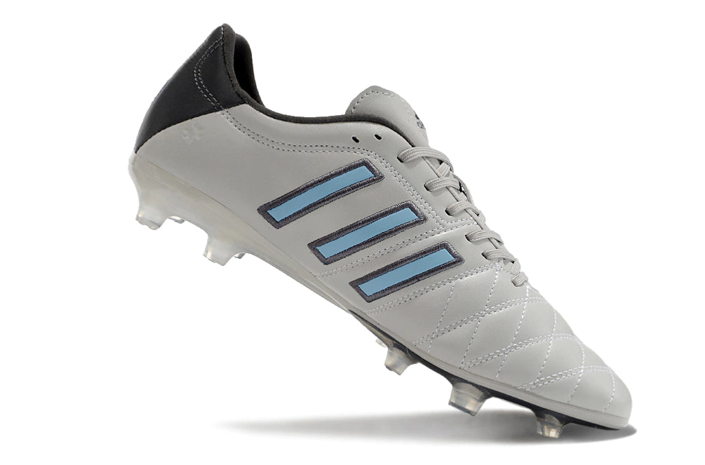 Chuteira Adidas Adipure 11Pro Campo FG - Cinza/Azul