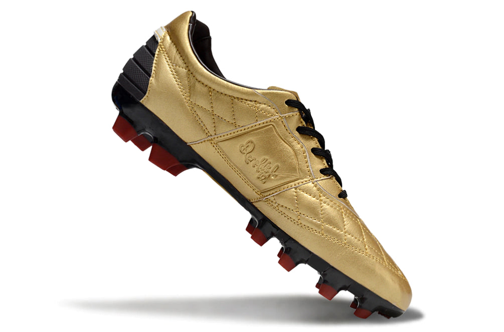 Chuteira Nike Tiempo Legend 10R Elite Campo - Dourado