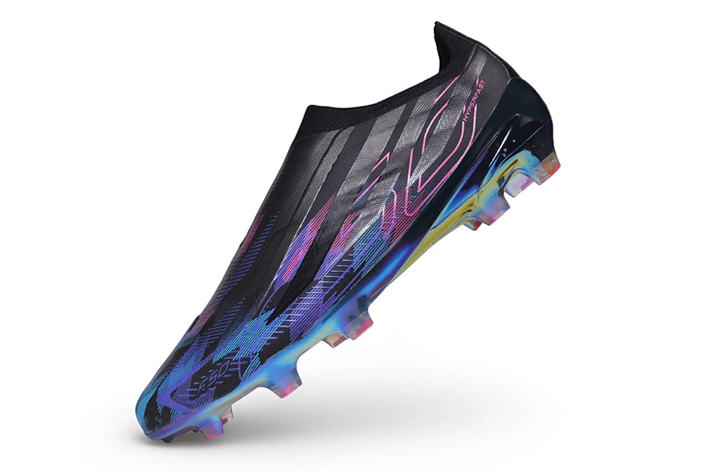 Chuteira Adidas F50 Hyperfast Laceless FG - Preto